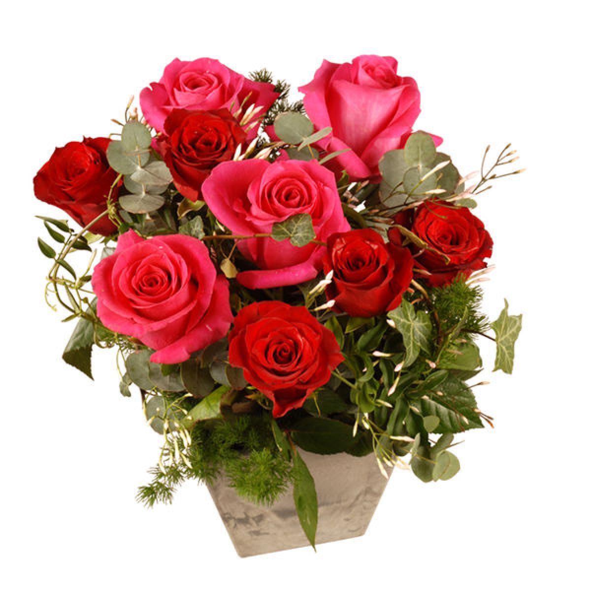 Composition florale Rose