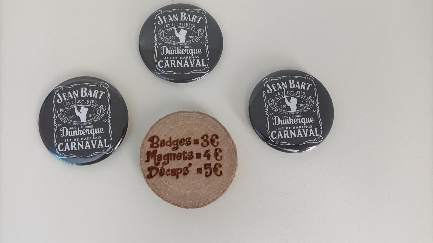 Badges de Carnaval 