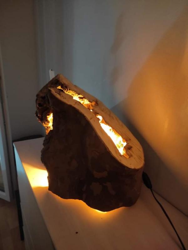 Souche traitée luminaire 
