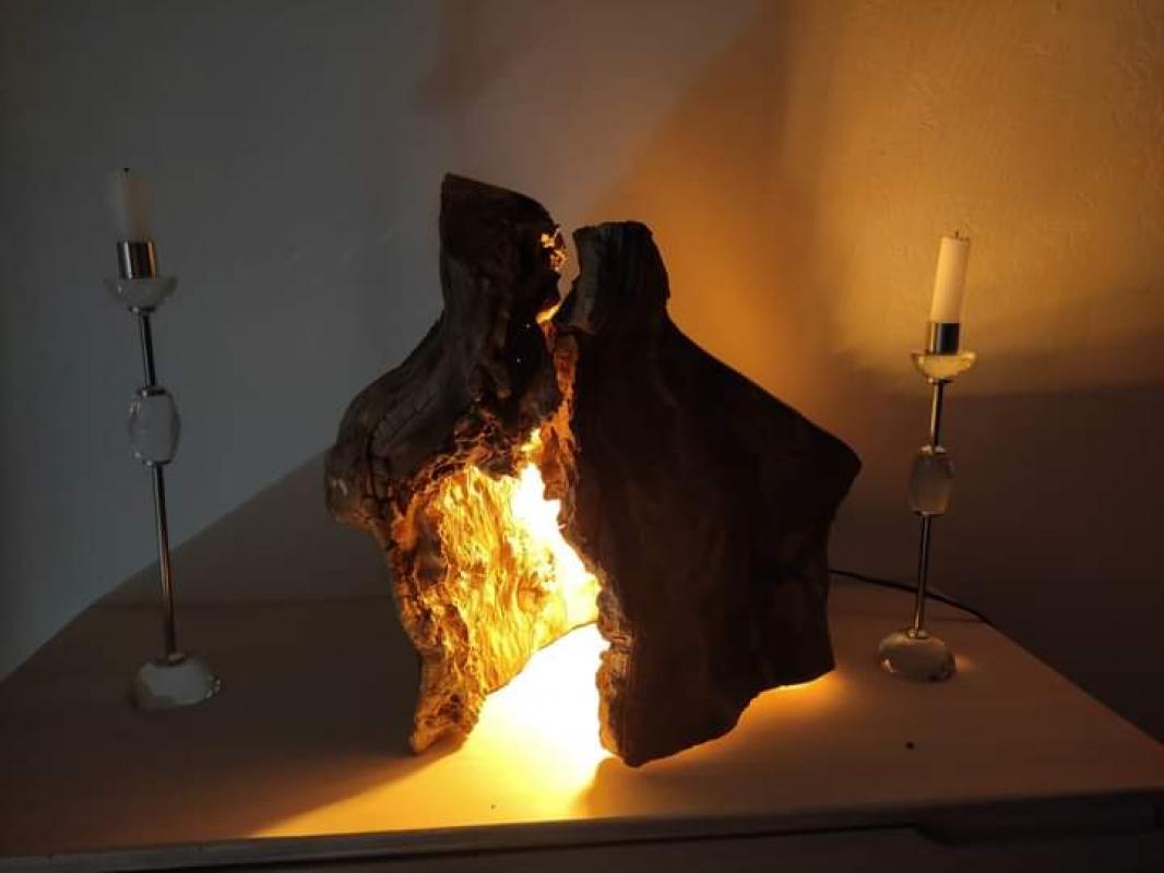 Souche traitée luminaire 