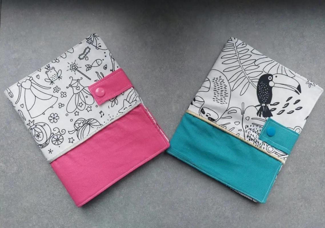 Livre de coloriage lavable
