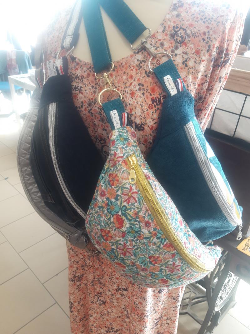 Sac banane jean