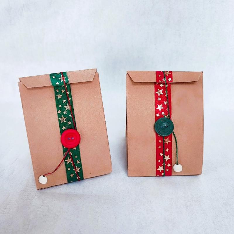 Marque place, sachet à bonbons pour noël pour invités