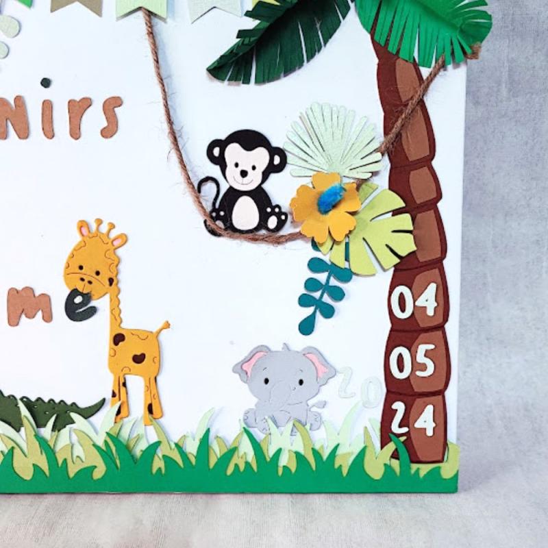Livre d’or thème jungle safari