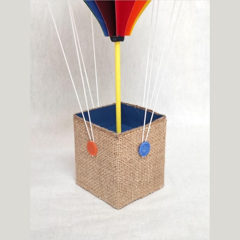 Montgolfière centre de table 