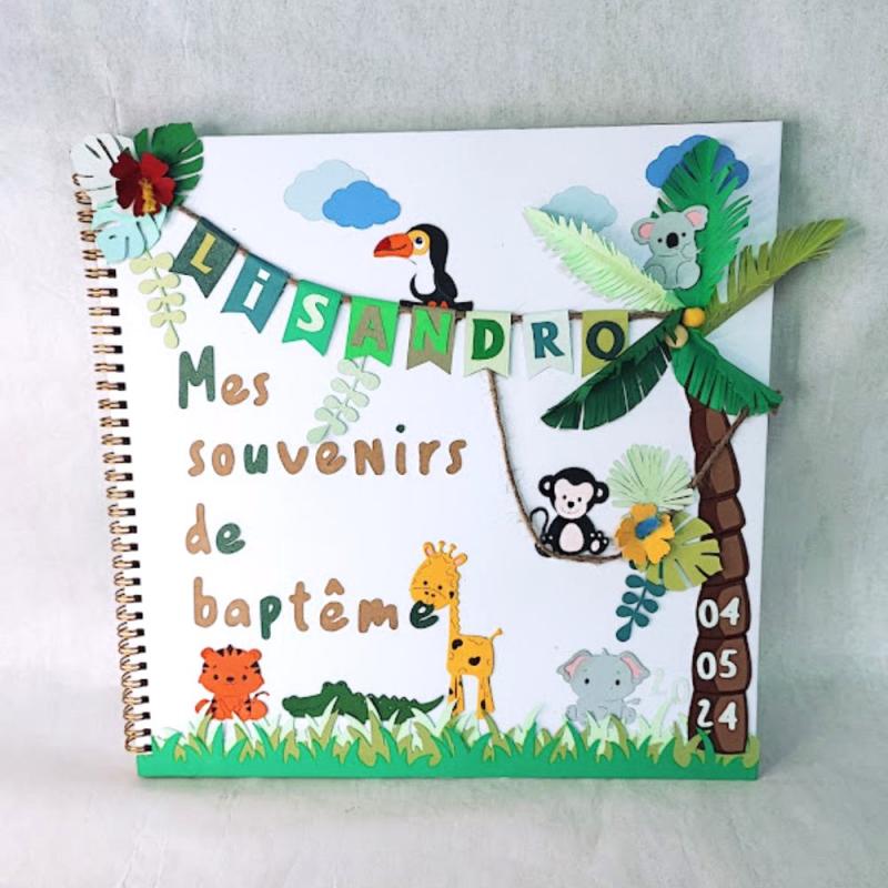 Livre d’or thème jungle safari