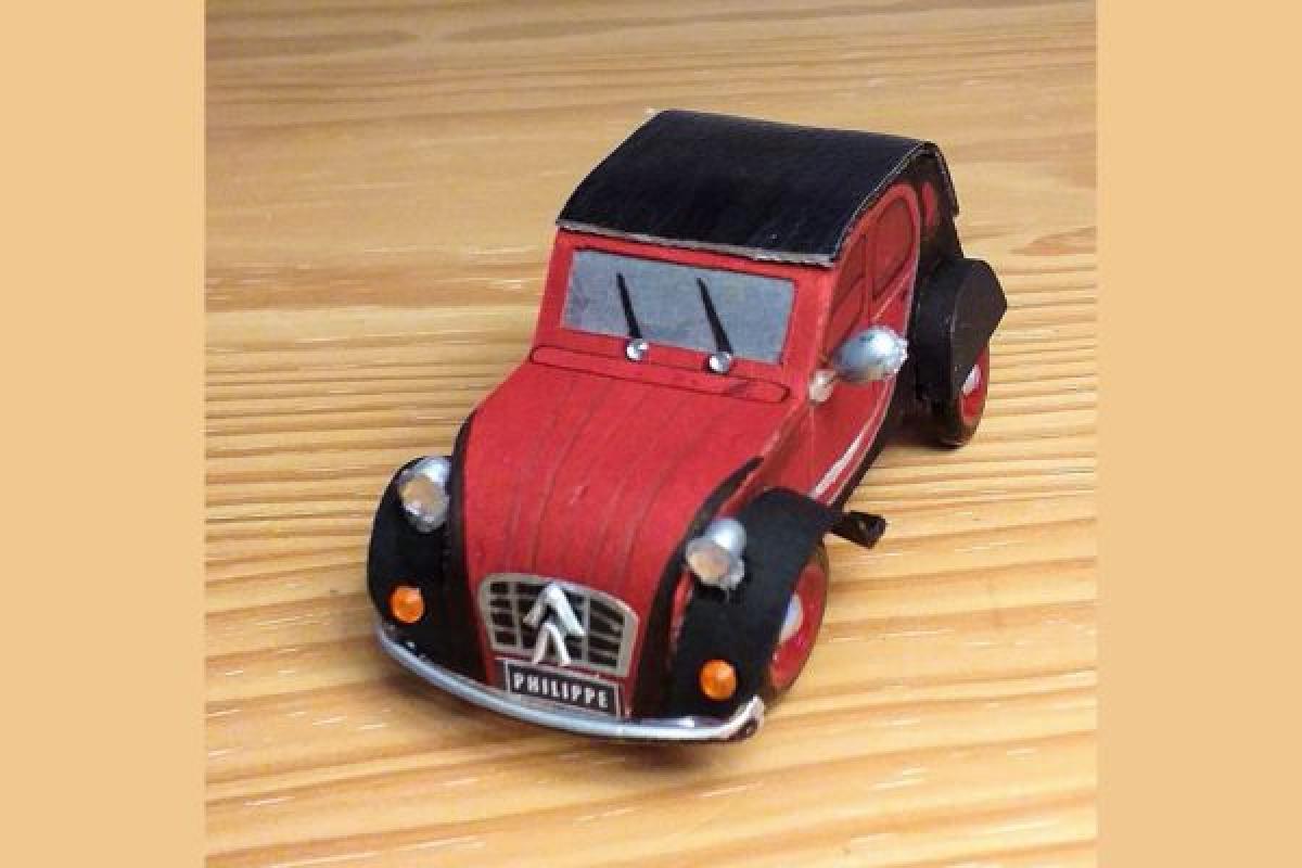 2CV contenant dragées