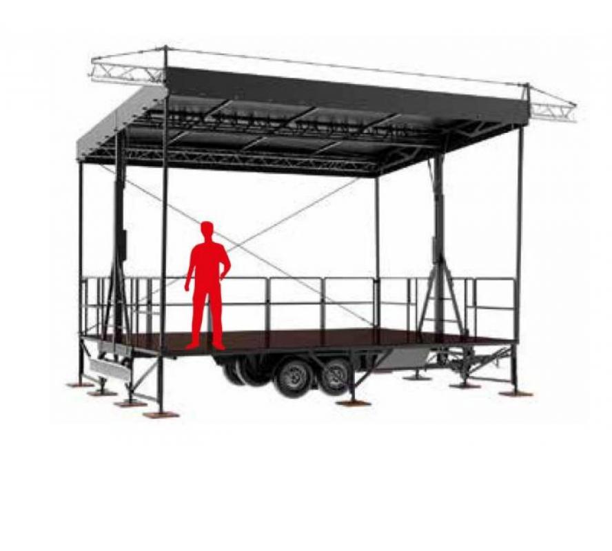Scène Podium Mobile