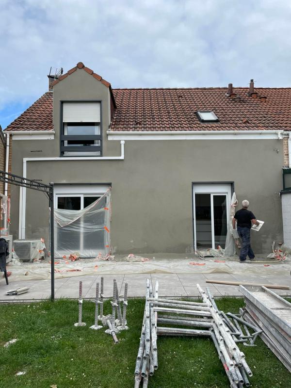 Enduit projeté extérieur