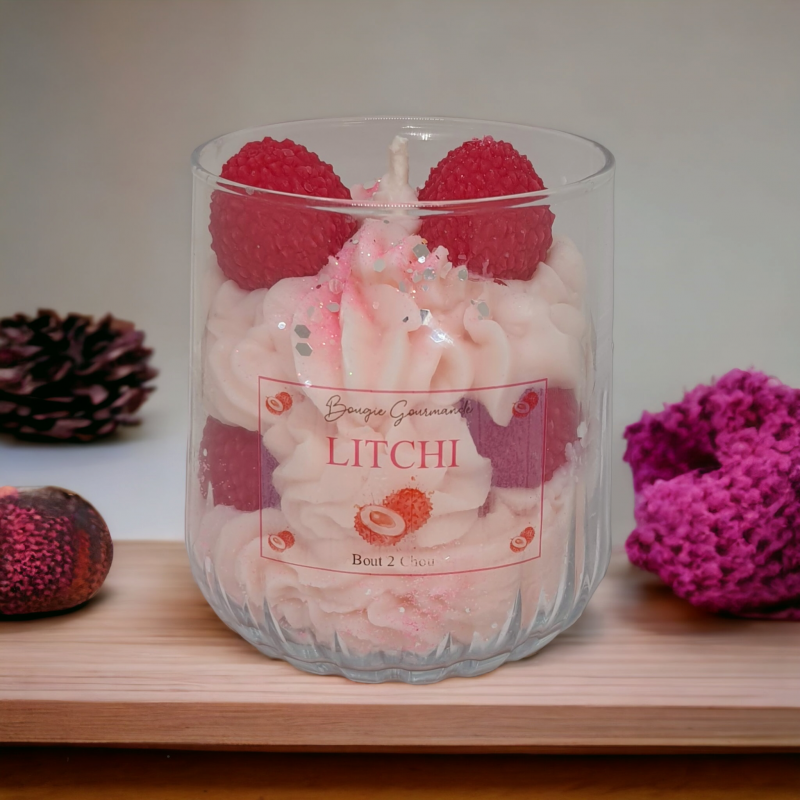 Bougie gourmande Litchi