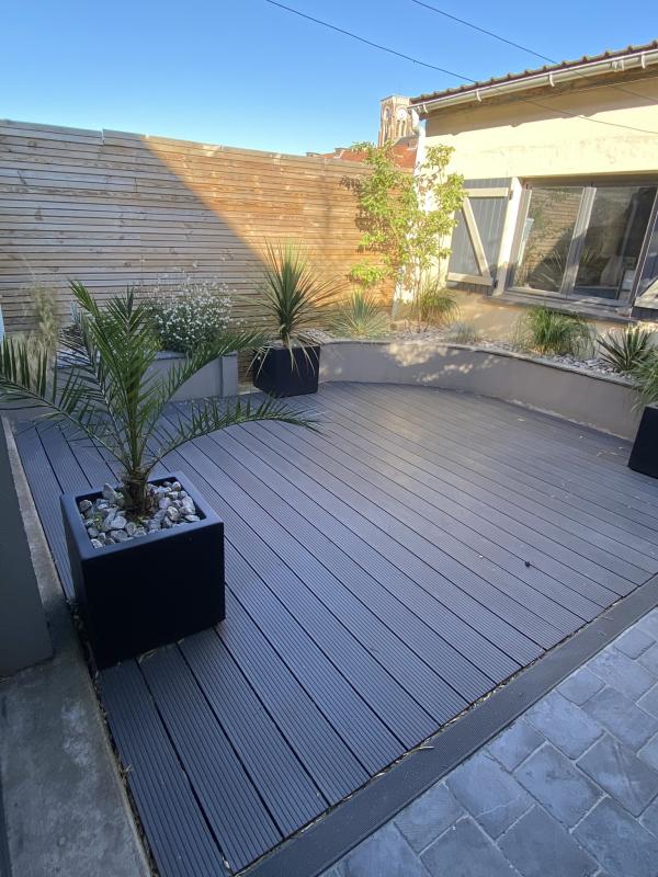 Création de terrasse (bois, céramique, composite, pierre...)