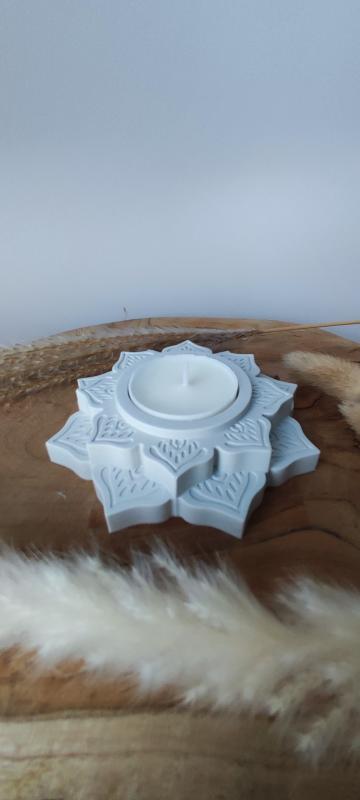 Bougeoir fleur de lotus 