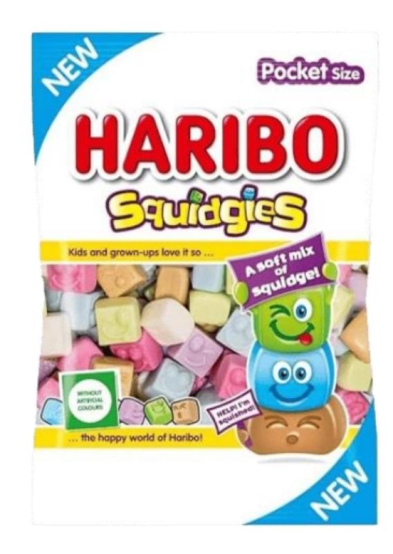Vente de bonbons Haribo 
