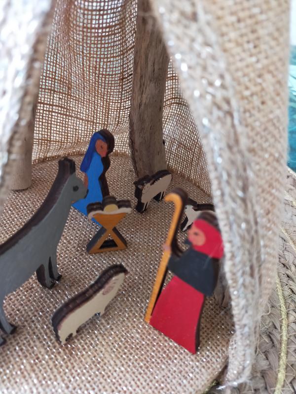 Crèche en bois