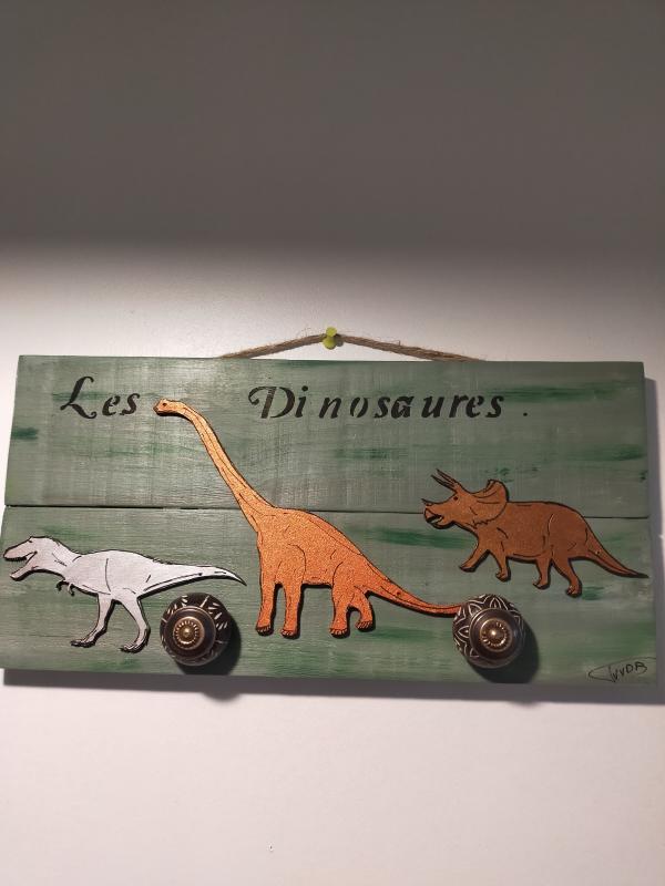 Panneaux déco thème l Afrique ou les dinosaures.